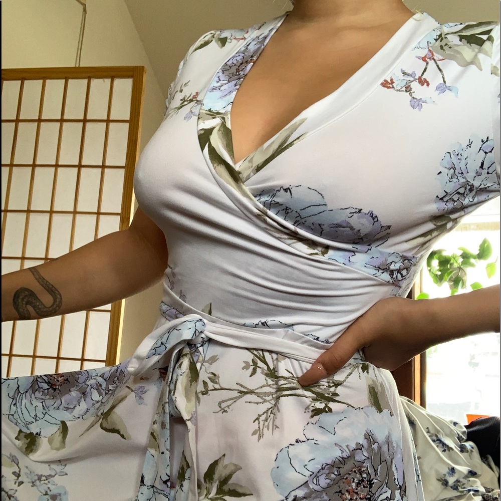 Long pretty floral dress